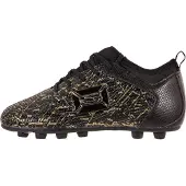 Stanno Vulture FG JR II junior voetbalschoenen zwart/goud Jongens/Meisjes Imitatieleer - maat 35
