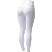 HORZE Leonie dames fullseat rijbroek , White, 38