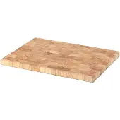 Continenta Snijplank 30 x 21 cm, bruin, rubberboom,