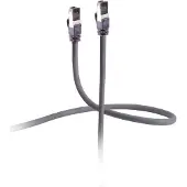 Flexline -Patchkabel cat. 6A Armored (Trittfest), U/FTP, grau, 0,5m