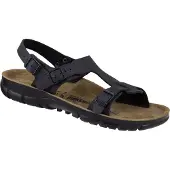 Birkenstock Saragossa Bf Wit En Zwart Dames Ob Sandaal | Maat: 42