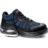 ELTEN ESD-veiligheidsschoen Logan Low, S1, enkelbescherming, blauw, m. 46