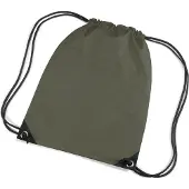 Bagbase Premium Gymsac Sporttas - 11 Liter Olive Green