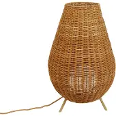 Newgarden Dimbaar rotan vloerlamp IP65 met afstandsbediening - Saona