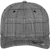 Flexfit Pet 'GLEN CHECK' zwart / wit