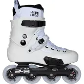 Powerslide Zoom Pro Nova 80 inline skates, wit, EU 39-40. Wit, EU 39-40
