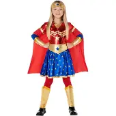 Boland - Kostuum Superheldin Star (10-12 jr) - Kinderen - Superheld - Superwoman