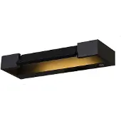Freelight Wandlamp Parete L 31 cm zwart