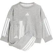 Adidas Trainingspak 'Essentials' grijs gemêleerd / wit