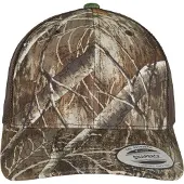 Flexfit Pet 'YP Classcis RealTree Camo Retro' crème / taupe / wit