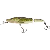 Salmo Pike Jointed Deep Runner Real Pike 13 cm 24 g Wobbler