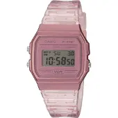 Casio Digitaal horloge grijs / rosa