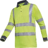 SIOEN Olgiata 3883a2mv1 Poloshirt Signalisatie Lange Mouw Regular Fit | Maat: 3XL