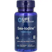 Life Extension - Jodium uit Zeewier, 1000 mcg - 60 capsules