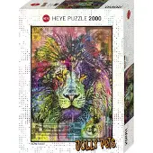 Heye Puzzle Puzzel Lion's Heart 2000.