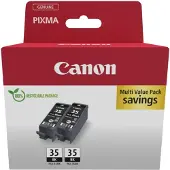 Canon Inktcartridge PGI-35 BK Origineel 2-pack Zwart 1509B029