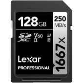 Lexar SDXC Professional UHS-II 1667x 128GB