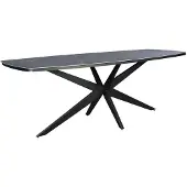 Yoi Tuintafel Calma High Dining Black Slate 270 x 110 cm