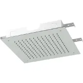 Hotbath Archie inbouw hoofddouche 38cm geborsteld gunmetal PVD