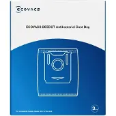 Ecovacs Antibacteriële stofzak voor Deebot X2 Omni DDB030025 Wit