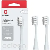 Oclean Tandenborstelkoppen - Professioneel Clean - 2-pack - Silv - - OneSize - Persoonlijke Verzorging