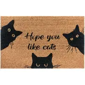Hanse Home Mat Mix Mats Kokos Cat Fan