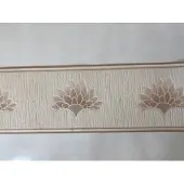 Rasch BEHANGRAND CREME BRUIN VOELBAAR PRINT DIKKE RELIEF 561623