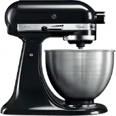 KitchenAid Classic 5K45SSEBM Matzwart
