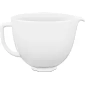 KitchenAid 5KSM2CB5LW Keramische Mengkom Wit 4,7 L