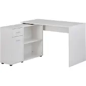 Wohnling Bureau hoekmodel wit 120x75x107 cm