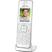 AVM Fon C6 International, DECT-telefoon, Draadloze headset, Luidsprekerfunctie, 300 meter bereik, Identificatie van het nummer, Wit