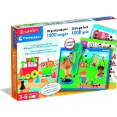 Clementoni - Pratende pen - Educatief Spel - 60 educatieve kaarten - 1000 vragen - van 3 tot 6 jaar