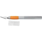Fiskars Art Hobbymes - 13cm - Zilver/oranje