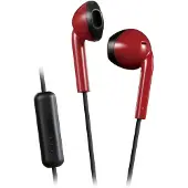 JVC in-ear hoofdtelefoon HA-F19M-RB-E (Rood/Grijs) |