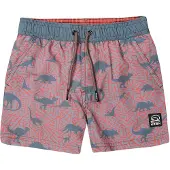KOROSHI Zwemshorts kaki / oranje