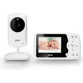 Alecto Babyfoon met camera en 2.4" kleurenscherm Alecto Wit