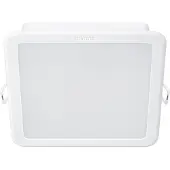 Philips Inbouwspots, Inbouwspot, 1 lamp, LED, 12,5 W, 4000 K, Wit