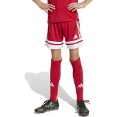 Adidas Sportbroek 'Squadra 25' knalrood / wit