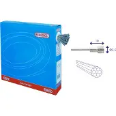Elvedes Rem binnenkabel elvedes 2000mm rvs ø1,5mm v-nippel (100 stuks)