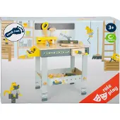 Small Foot - Houten Werkbank Miniwob, 52dlg.