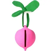 Oli&carol Ramona The Radish Pacifier Holder Roze Kinderen