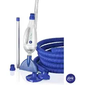 Gre Accessories Little Vac Manual Cleaner Wit,Blauw 51 x 23 x 23 cm