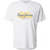 Pepe Jeans Shirt 'Milton' donkerblauw / geel / wit