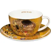 Goebel Cappuccinokopje De kus goudkleur