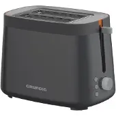 Grundig TA 5320, 2 sleuven, Grijs, Knopbediening, Draaiknoppen, 800 W, 290 mm, 200 mm