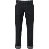 Alberto Bike Regular Fit Jeans donkerblauw, Effen