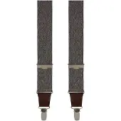 Profuomo Bretels grijs, Effen