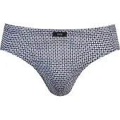 Mey Slip 'Geo' nachtblauw / pastelblauw