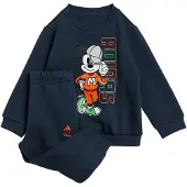 Adidas Trainingspak 'Disney Mickey Mouse' donkerblauw / groen / oranjerood / wit