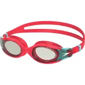 Speedo Junior Hydrosity 2.0 Zwembril Kind - Duikbril Kinderen - Anti Condens & UV-Bescherming - Verstelbare Band - Roze/Blauw